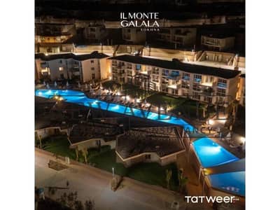 Ready to Move Ground Chalet Panoramic Full Sea View Nearest to the Sea IL Monte Galala Ain Sokhna
