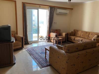 Furnished apartment for rent in Hadayek El Mohandeseen compound, fully air-conditioned