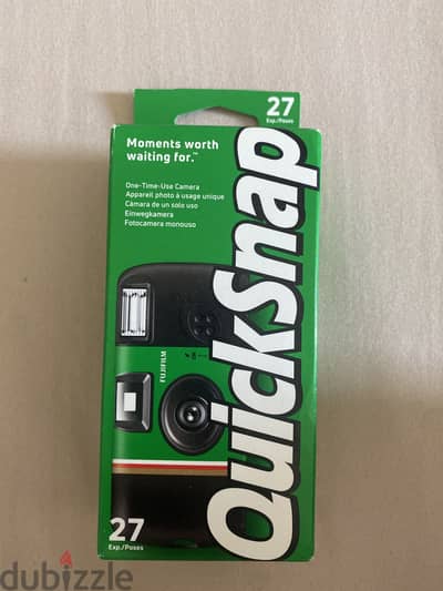 Fuji film quick snap onetime use