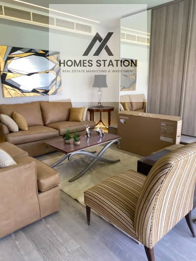 Luxury Apartment with Private Garden & Pool for Rent in Lake View Residence, New Cairo