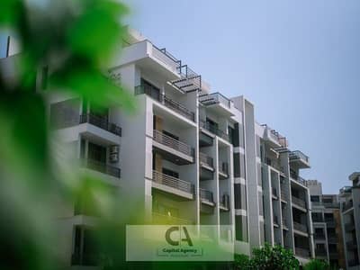 Apartment for sale in Icon Gardens Compound with a 10% down payment in the Golden Square Fifth Settlement Minutes from the American University
