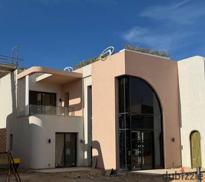 Luxury finished chalet direct on lagoon in SODIC June north coast with the best price