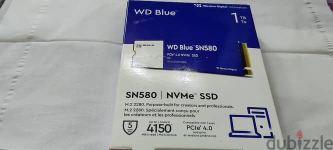 WD BlUe SN 580   1TB  / Crucial  16×2