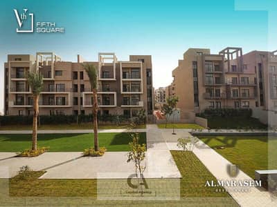 شقه للبيع متشطبه بالكامل في كمبوند فيفث سكوير بسعر الكاش استلام فورى في قلب الجولدن سكوير مع المراسم | Fifth Square