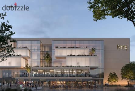 Pharmacy for sale directly on Dahshur Road and on the main facade of Nmq Mall, near Palm Hills and Arkan Plaza