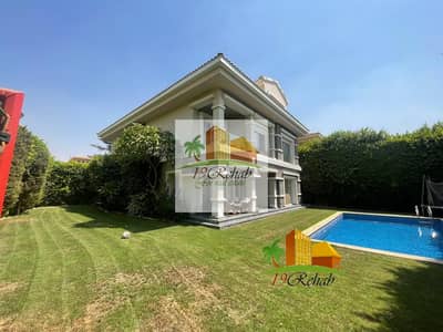 Villa for sale in El Rehab, Helios, special finishing, super lux, very special location