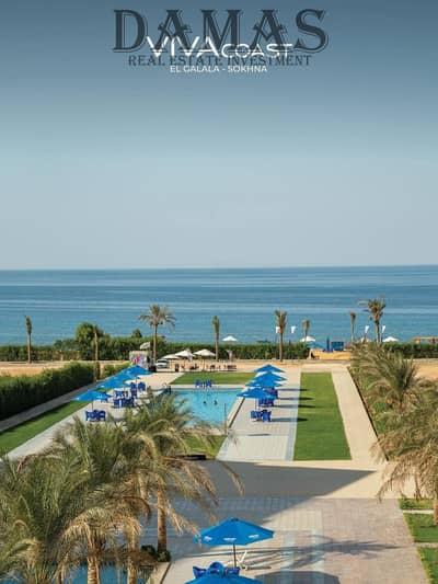 **115 m² Chalet for Sale in Viva Coast Resort – 2 Bedrooms | Sea & Pool View | Super Lux Finished**