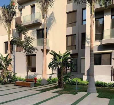 شقة عالمفتاح بجاردن متشطبة بالتكييفات فى أليجريا بجانب الربوة  Allegria Residence Sodic
