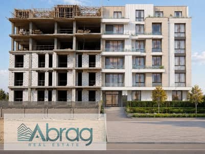 Ground floor apartment with garden for sale, 125 sq m, two bedrooms, in CIV WEST Compound, Green Revolution – Sheikh Zayed. 10% down payment.