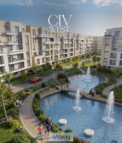 For sale apartment 160m 3 rooms down payment 10% installment 10 years delivery 2028 Sheikh Zayed