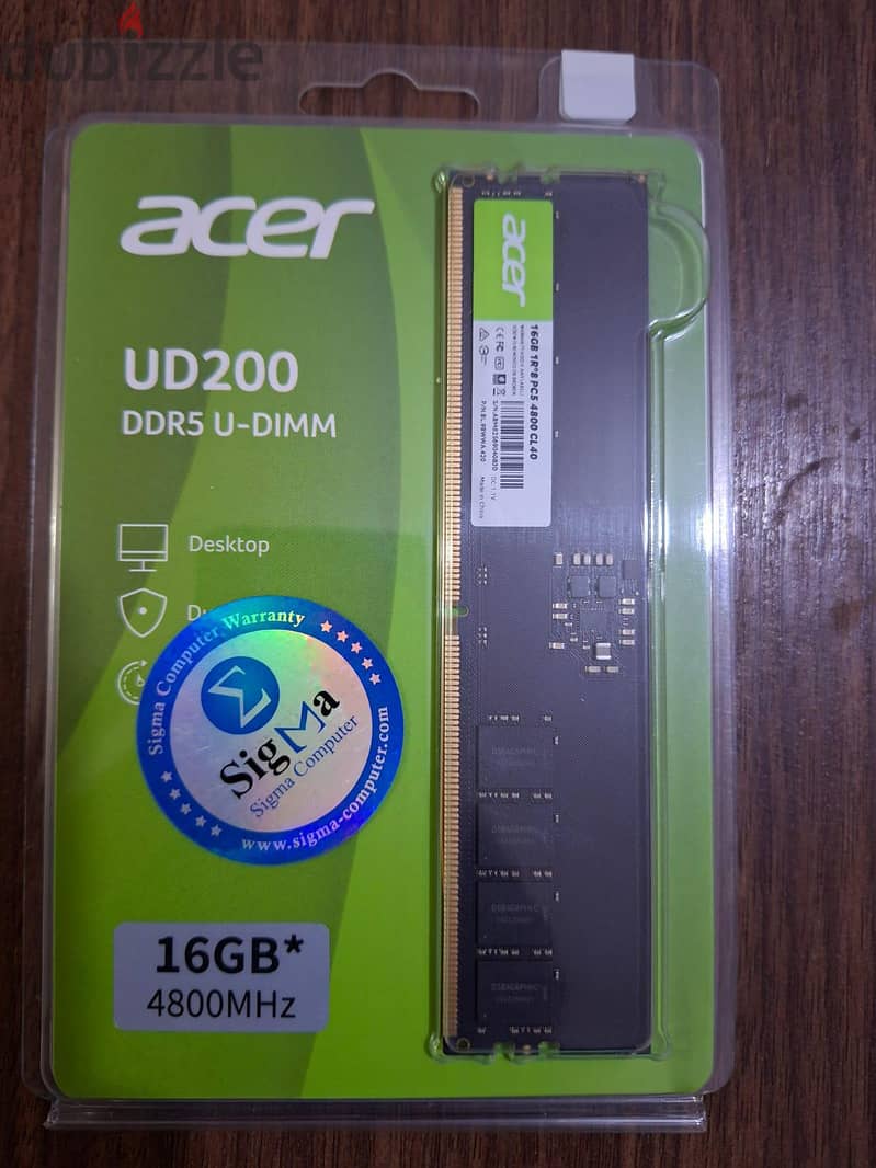 16GB rams ddr5 4
