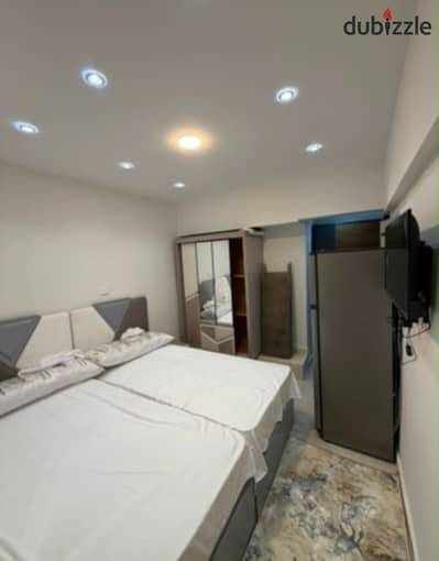 Available Studio Double First Residents City 6 October Neighborhood First Near 5 Third Floor Elevator Steps to Al-Hosari Mosque Close to All Services