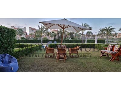 Lowest price fully furnished  Ground chalet with Garden Pool View with ACs and kitchen cabinets and appliances in La Vista bay - North coast