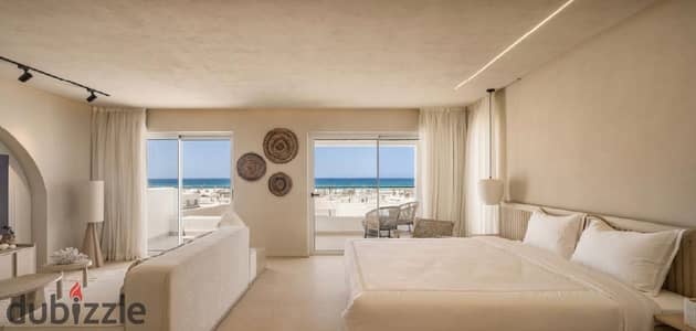 Finished townhouse villa, sea view for sale in Masyaf, Ras Al-Hikma, North Coast