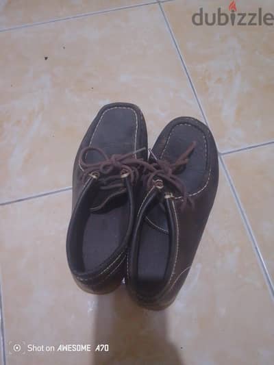 brown leather loafers size 9 or 39