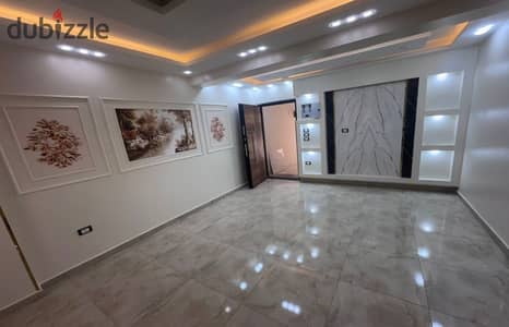 140-square-meter apartment on Marioutiya in Faisal, ninth floor, ultra super lux with 2 air conditioners