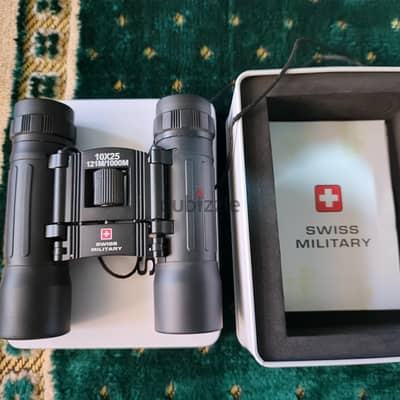 منظار  سويسري اصلي Swiss military 10x25