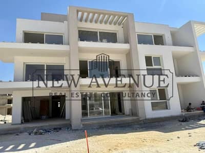 Fully finished chalet with direct sea and lagoon view - The building consists of a ground floor, first floor, and second floor in Seashore North coast