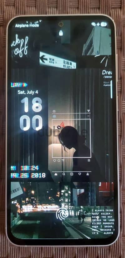 Samsung galaxy S23 Fe وارد كوري اوبن بوكس