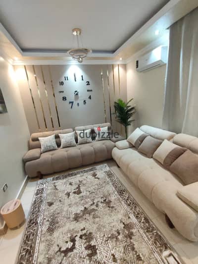 الشقه للايجار مفروش في عمارات المستقبل دور اول