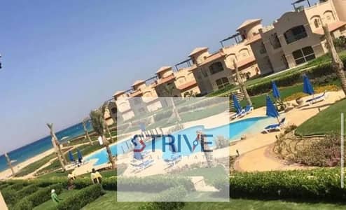 With 20% cash discount At the lowest price a chalet for sale 150 m in La Vista Bay, VIEW on the sea, fully finished near Caesar Sodic