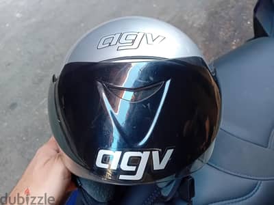 AGV half helmet خوذة نصف