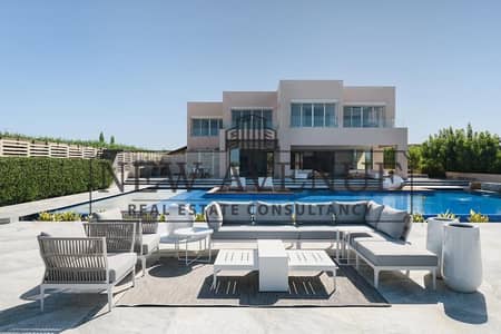 للبيع فيلا صف اول بحر بحمام سباحه تشطيب سوبر لوكس ومفروشة  هاسيندا باي الساحل الشمالي hacienda bay استلام فوري