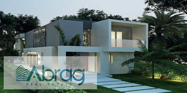 For sale corner townhouse at a bargain price within the Badia compound, Palm Hills, 6th of October