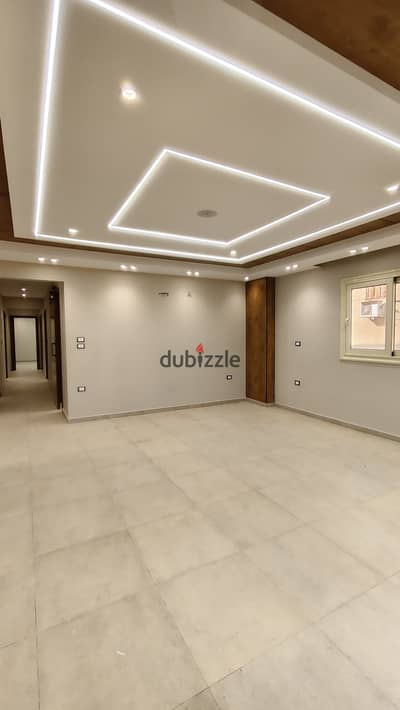 Distinct apartment for rent 180 m second floor ultra super lux finishing first residence sound system villas Ninth District Sheikh Zayed