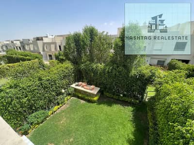 Forsale Fully furnished luxurious townhouse in Palm hills, woodville :  Land area: 229m Built up area : 355  3 bedrooms (4th room for the Nanny)