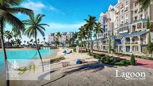 iVilla Roof Phase: Lagoon park for Sale in Mountain View iCity New Cairo