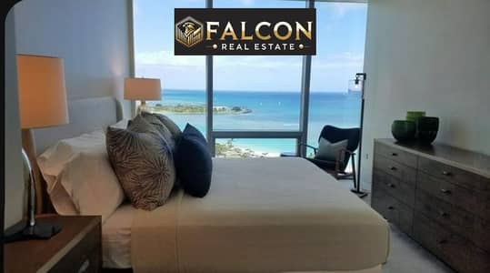 Chalet for sale with a 10% down payment, with a panoramic view of the lagoon, in Marina 8, in a prime location in the heart of El Alamein,