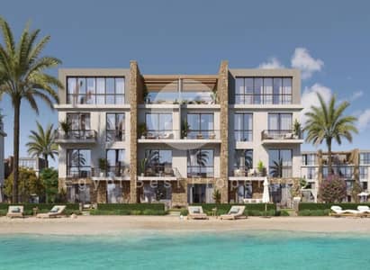 شاليه للبيع غرفتين  بأطلاله علي اللجون مباشره في  SILVER SANDS و بقسط يصل 10 سنين