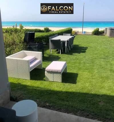 Steps from the sea, 300m villa, lagoon view from every room, for sale in Marina 8 North Coast, minutes from New Alamein, Latin District & Marassi