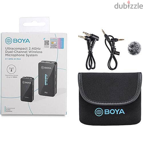 BOYA XM6 S1 Mic 1