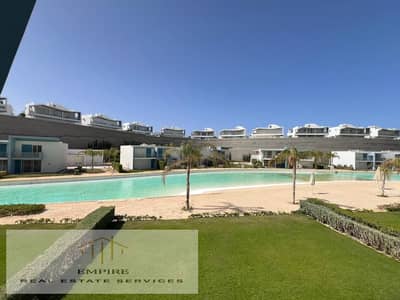 Chalet RTM directly on lagoon, fully furnished with appliances in Fouka bay - North Coast