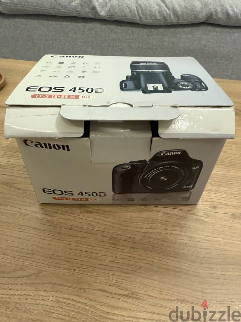 Camera Canon Eos 450D 3