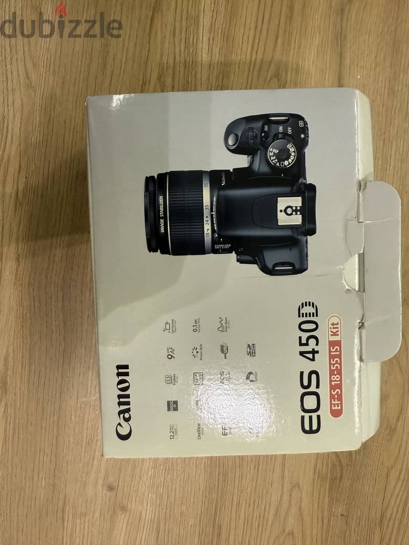 Camera Canon Eos 450D 4