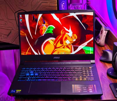 الوحش MSI Katana بكارت RTX 5070 جديد صفر دورات شحن كامل المشتملات