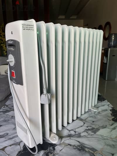 دفاية زيت HELLER ألماني 2500 وات بحالة ممتازة