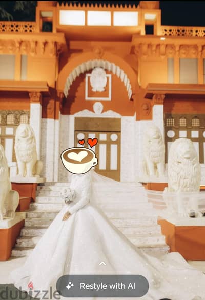 فستان زفاف للبيع