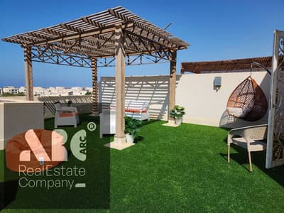 شاليه لقطة للإيجار في أمواج – الساحل الشمالي أرضي بجاردن علي البول دايركت / Amwaj North Coast