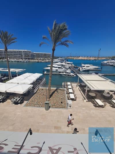 Chalet for Sale in Marassi Marina  Direct Marina & Yacht View  Second Floor (Elevator Available)  4 Bedrooms  3 Bathrooms
