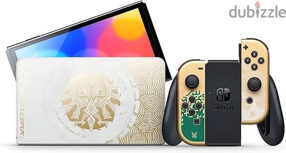 Nintendo Switch Zelda edition + wireless Zelda joystick + 512 sd