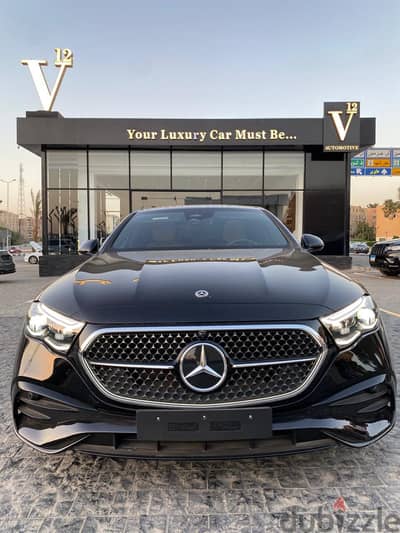Mercedes-Benz E200 2024 Rear Axles AMG بمحاور