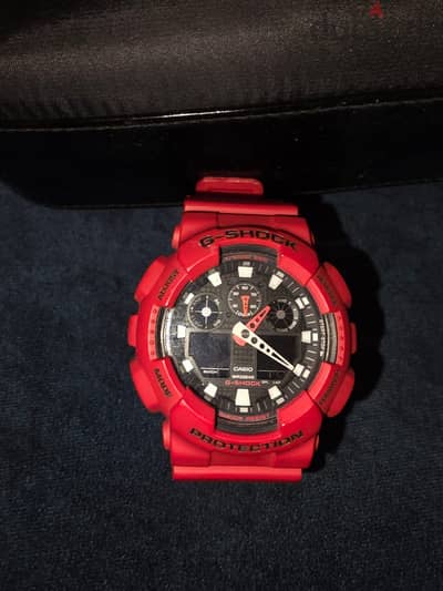 ساعه gshock GA-100b-4ADR