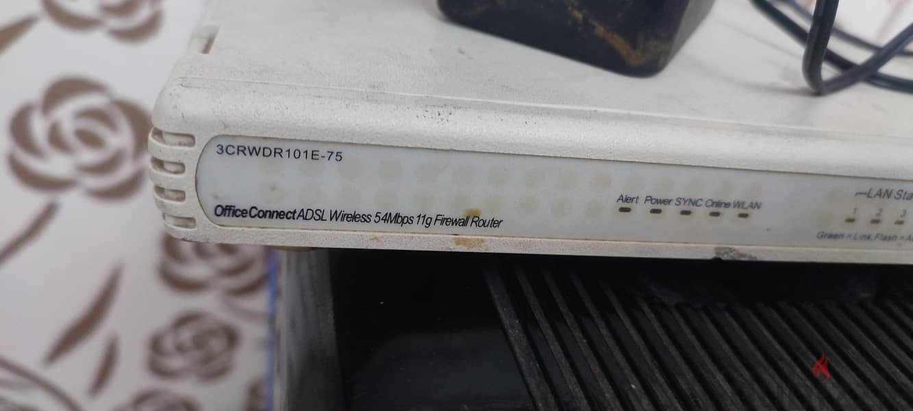 Router 3 com 2Antena wifi 1