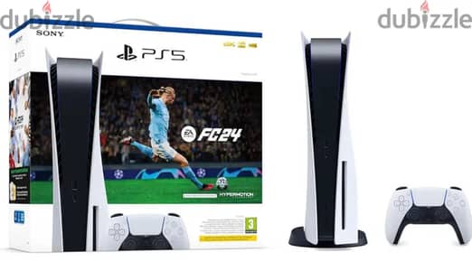 PS5 New Sealed + 1 Controller + FC24