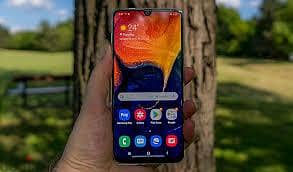 Samsung a50 128g ram4 حالة كسر كسر زيرو مش مفتوح شاشة سوبر امولد