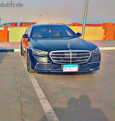 ارخص ايجار مرسيدس في مصر - Mercedes S500 2024 for rent